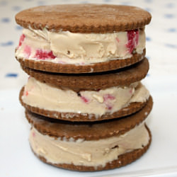 PB&J Ice Cream Sandwiches