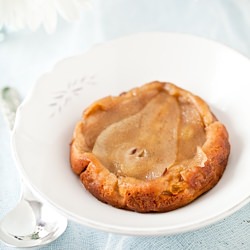 Upside Down Pear Cakes