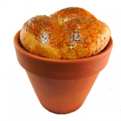 Flower Pot Bread