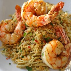 Anchovy & Shrimp Pasta