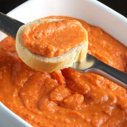 Roasted Red Pepper White Bean Dip