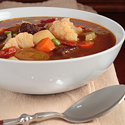 Hearty Beef & Vegetable Soup