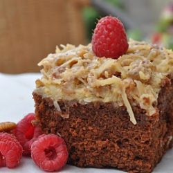German Chocolate Sheet Cake
