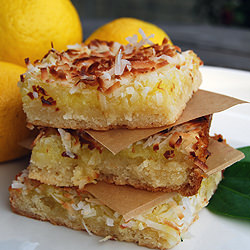 Lemon Coconut Bars