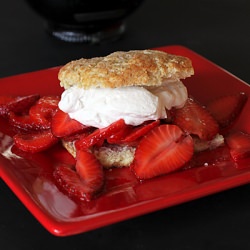 Chambord Strawberry Shortcakes
