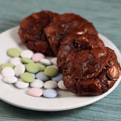 Chocolate Mint Passover Cookies