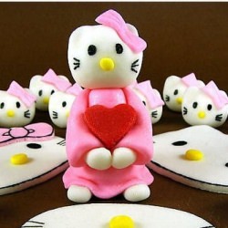 Fondant Hello Kitty