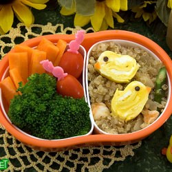 Tamagoyaki Chicks Bento