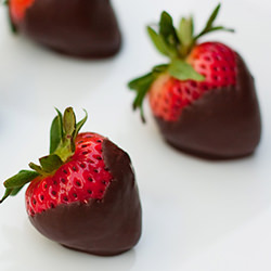 Chocolate-Dipped Strawberries