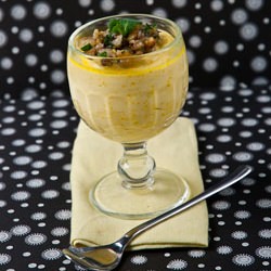 Saffron Yoghurt with Ginger, Banana