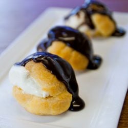 Chocolate Profiteroles