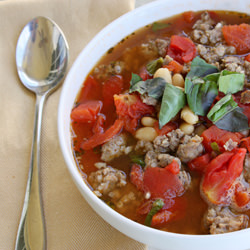 White Bean and Sausage Soup