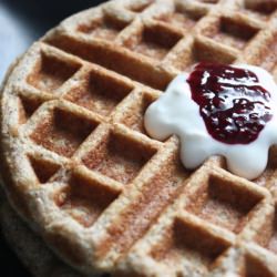 Honey Amaranth Waffles