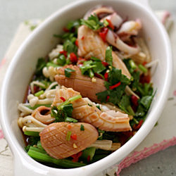 Cuttlefish and Celery Salad