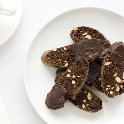 Chocolate Hazelnut Biscotti