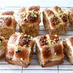 Hot Cross Buns Cardamom Sultana