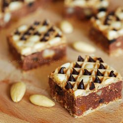 Chocolate Mazurek for Polish Easter