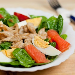 Smoked Salmon Salad
