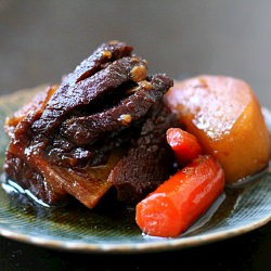 Korean Braised Short Ribs
