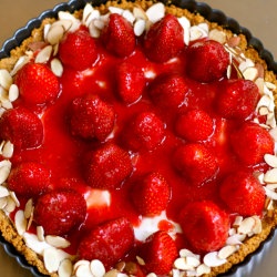Strawberry-Almond Cream Tart
