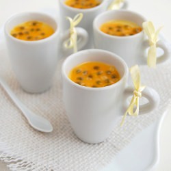 Passion Fruit Cream Pots