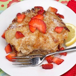 Lemon Cottage Cheese Pancakes