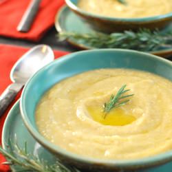 Roasted Potato & Leek Soup