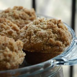 Banana Muffins, Crumbly & Sweet