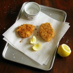 Matzo-Crusted Chicken Cutlets