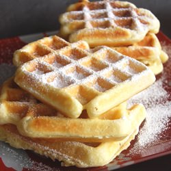 Fresh Yeast Waffles
