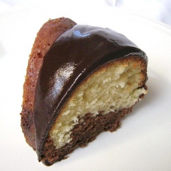 Chocolate-Mocha Marbled Bundt Cake