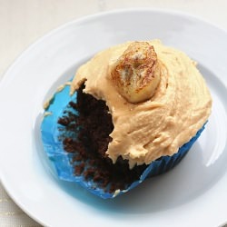 Chocolate Peanut Butter Cupcakes