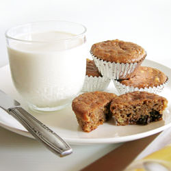 Banana Raisin Bran Muffins