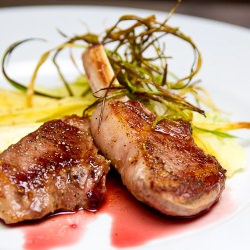 Lamb Chops with Pomegranate