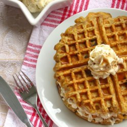 Carrot Cake Waffles