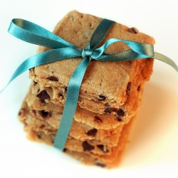 Espresso and Choc Chip Shortbread