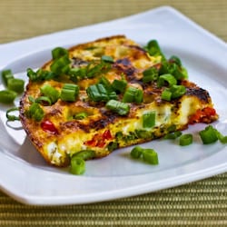 Asparagus and Tomato Frittata