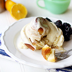 Meyer Lemon Sticky Rolls