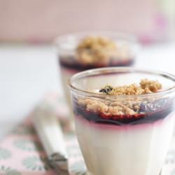 Panna Cotta with Red Fruits!