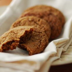 Molasses Ginger Cookies