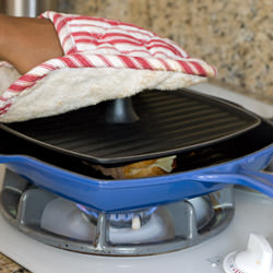 Making Panini w/a Cast Iron Press
