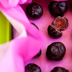 Chocolate-covered Candy Grapefruit