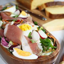 Colorful Easter salad