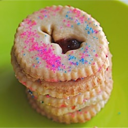 Easter Linzer Cookies