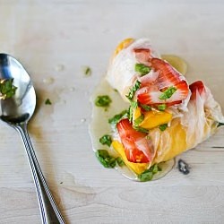Fruit Spring Rolls