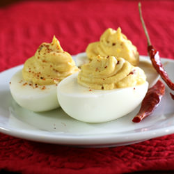 Chipotle Deviled Eggs