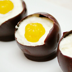 Chocolate Mousse Eggs