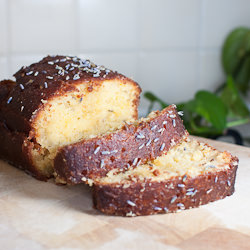 Lavender and Lemon Drizzle Cake