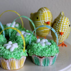 Easter Basket Cupcakes