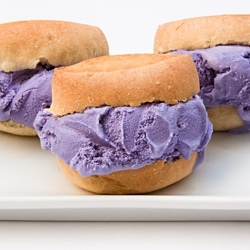 Ube Ice Cream Sandwiches